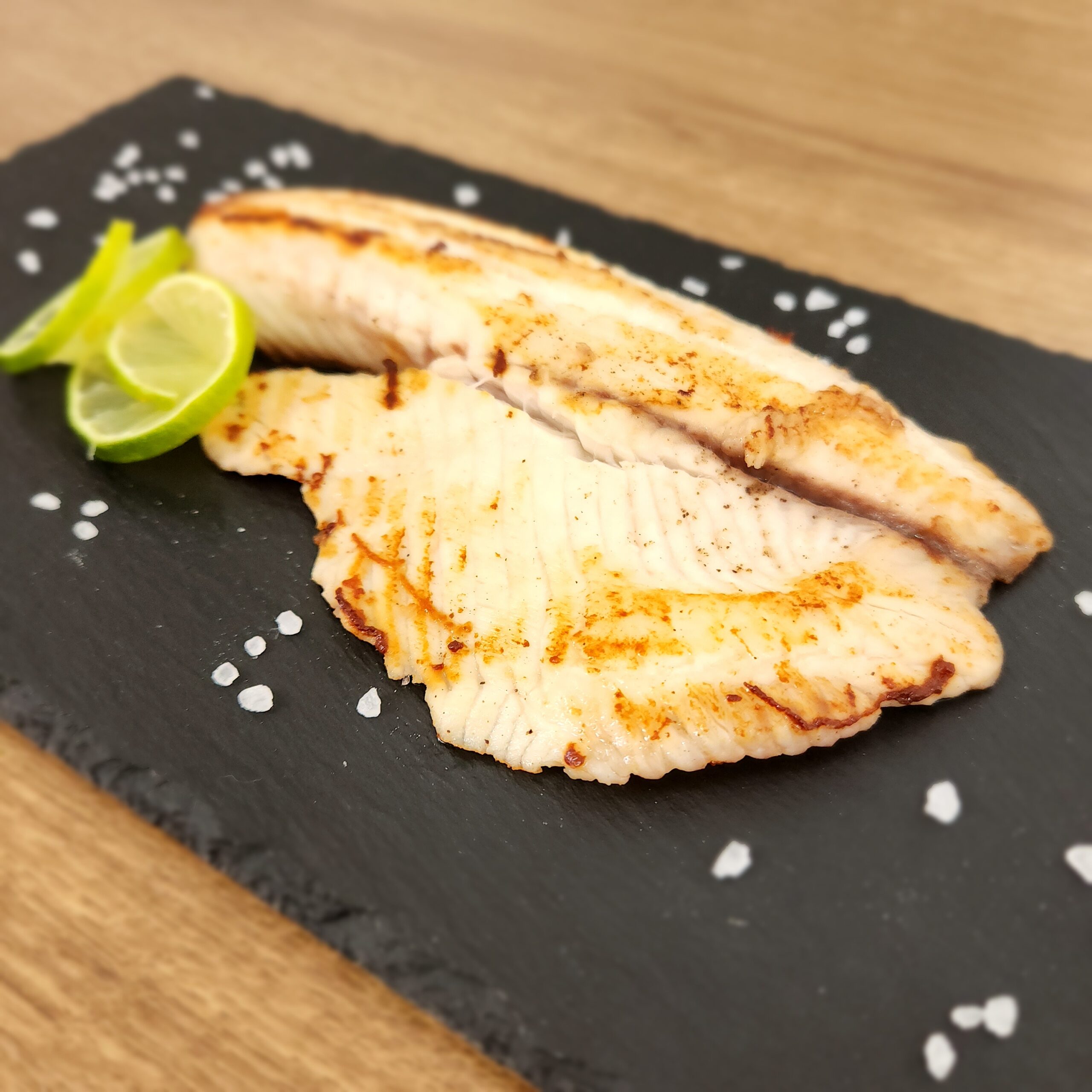 Filé de Saint Peter grelhado com lemon pepper