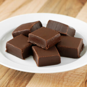 Fudge de chocolate amargo